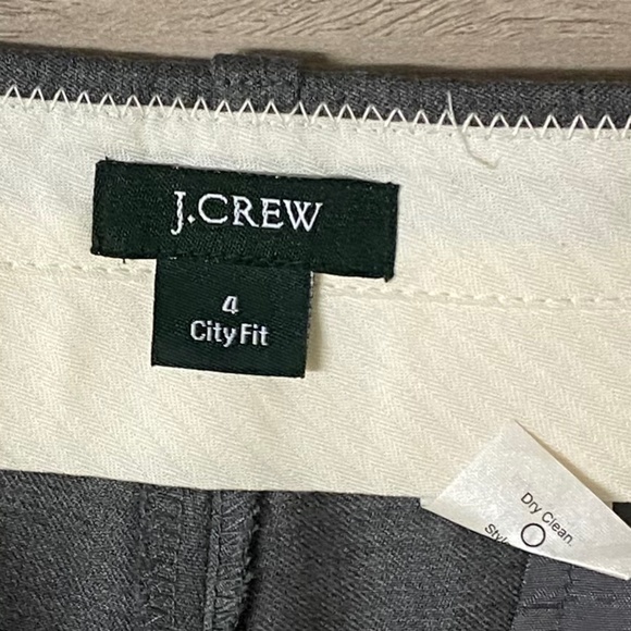 J. Crew Women's City Fit Wool Flare Trousers - 4 - Picture 4 of 14